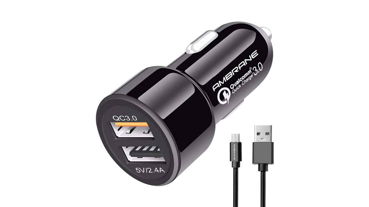 Qualcomm certified car chargers