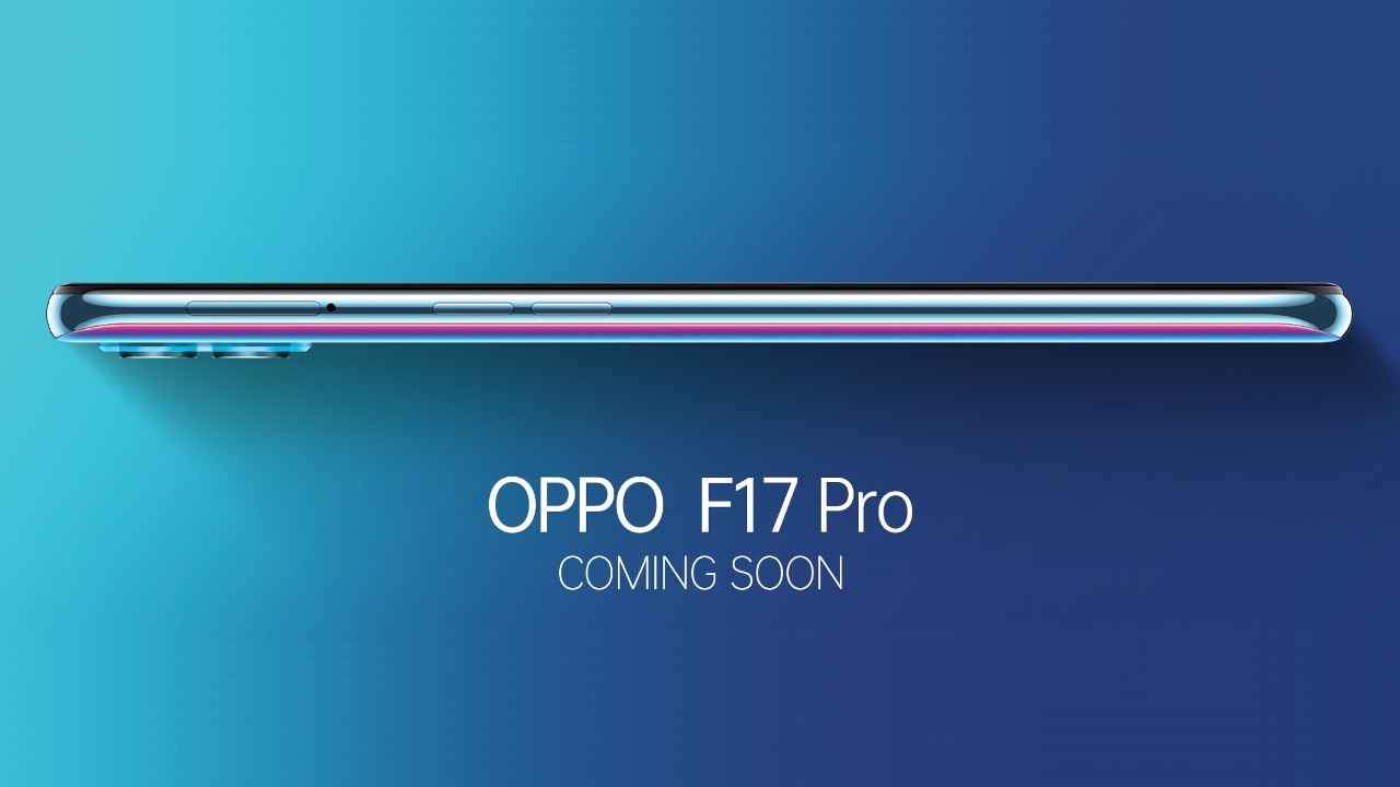 Oppo F17 Pro officially teased to launch in India with thin and light design