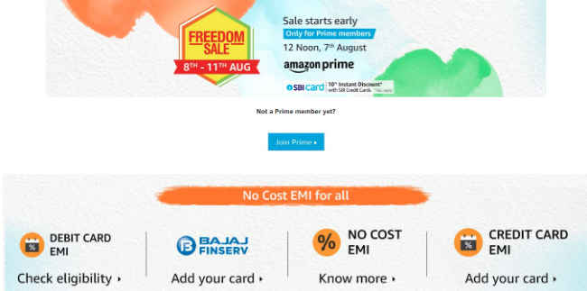 Amazon Freedom Sale 2019