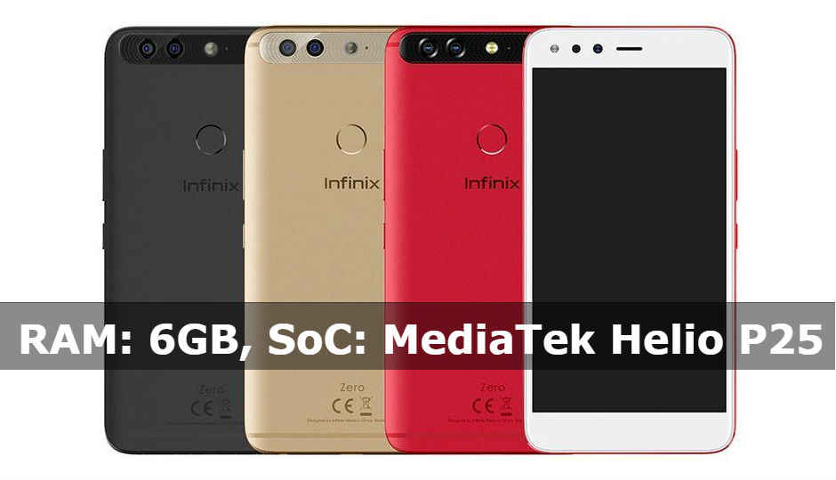 Infinix Zero 5 launched in India at Rs. 17,999, sports 6GB RAM, dual camera