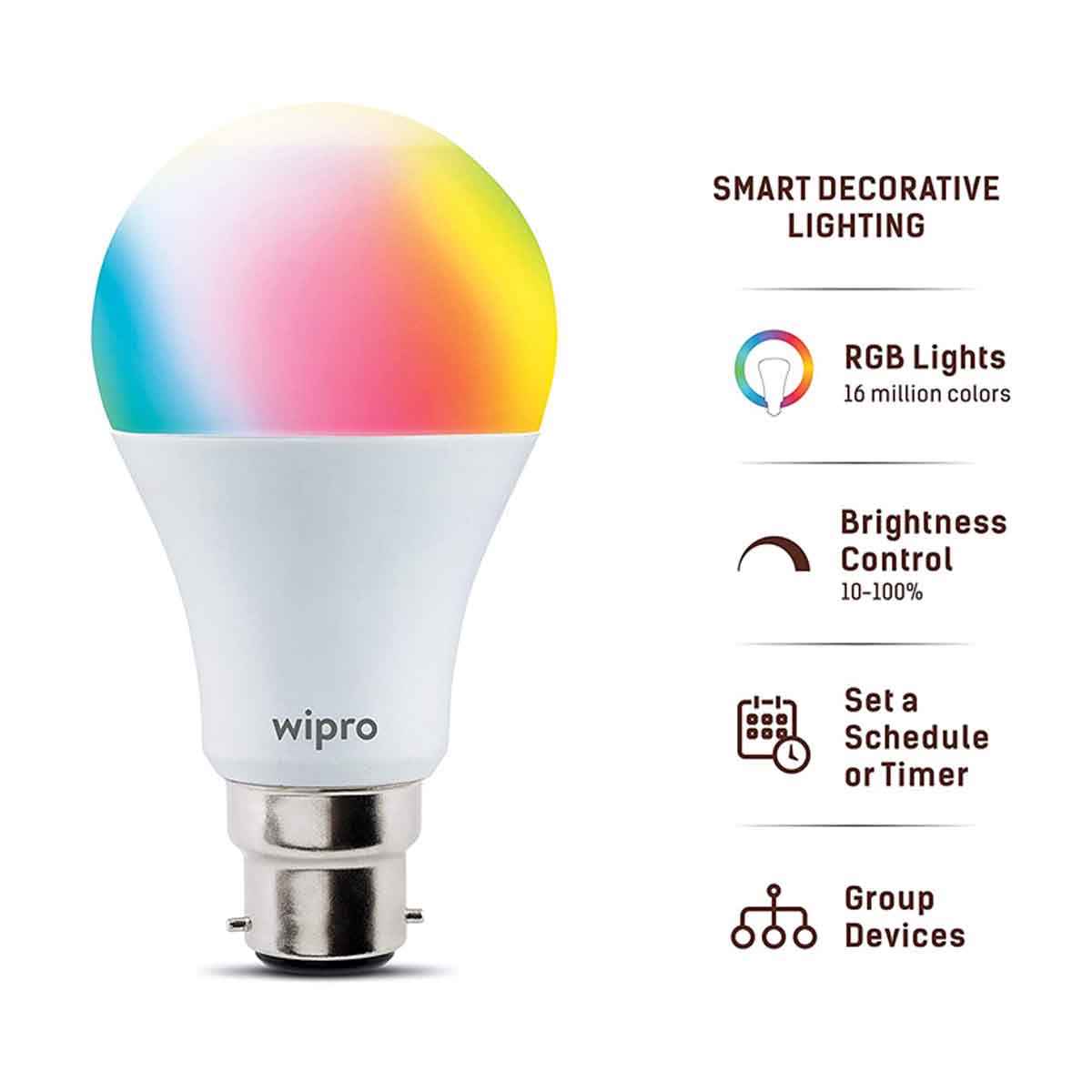 Wipro 12 Watt Smart LED Bulb