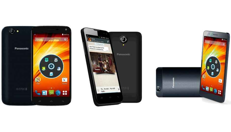 Panasonic T41, P41 and P61 KitKat smartphones launched