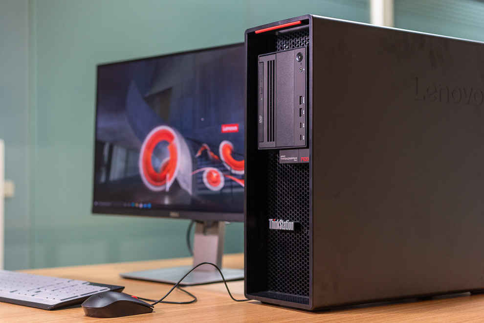 The Lenovo ThinkStation P620 is powered by the AMD Ryzen Threadripper Pro 3945WX