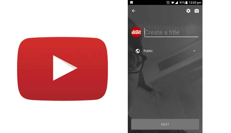 Youtube brings live streaming to its mobile app
