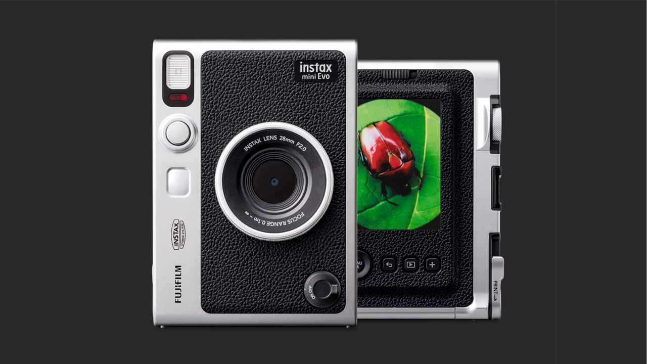 Fujifilm launches Instax Mini Evo Hybrid instant camera in India: Price and availability