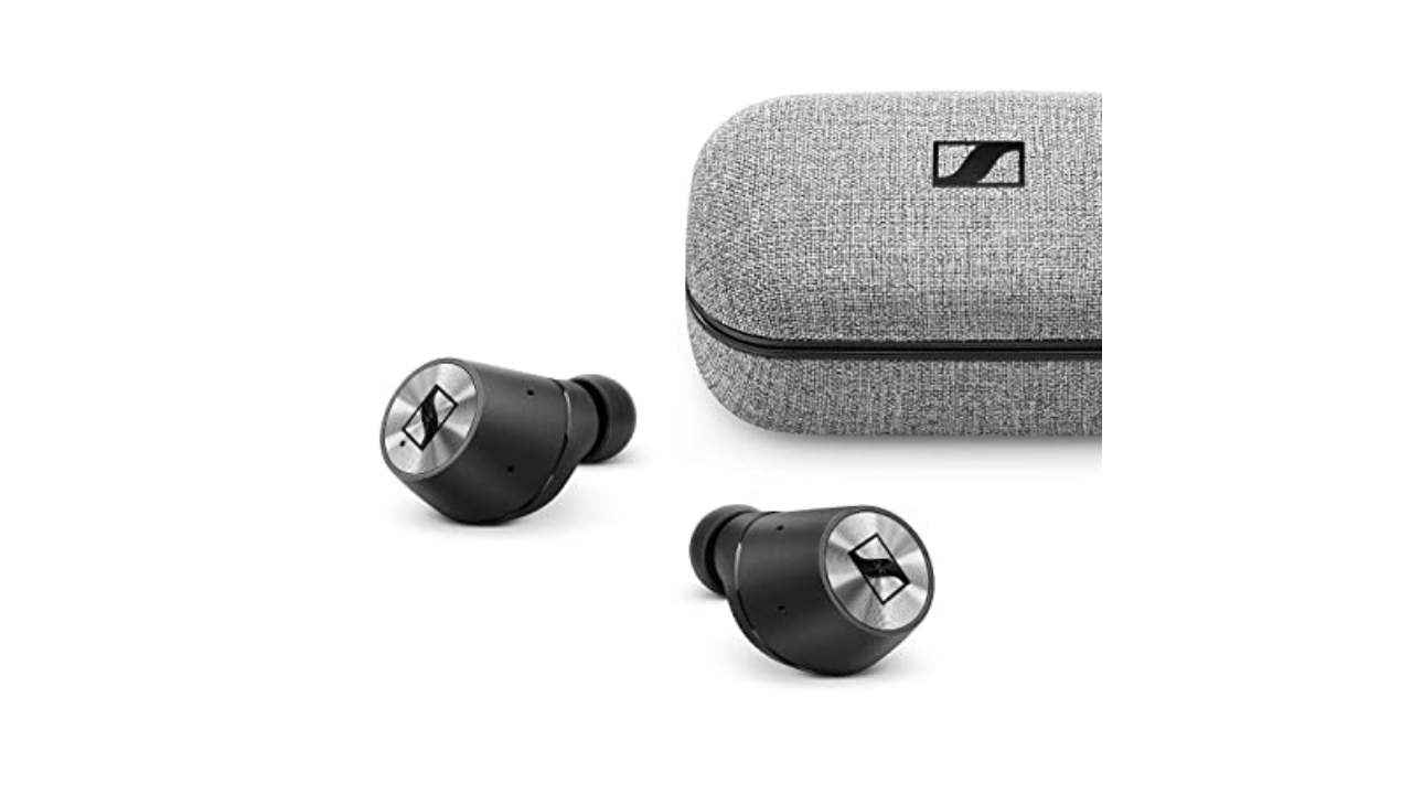 True wireless earphones with touch control