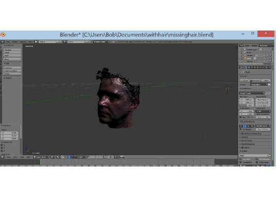 Intel RealSense 3D scanning: Vertex Color to UV Map in Blender Intel RealSense 3D scanning: Vertex Color to UV Map in Blender