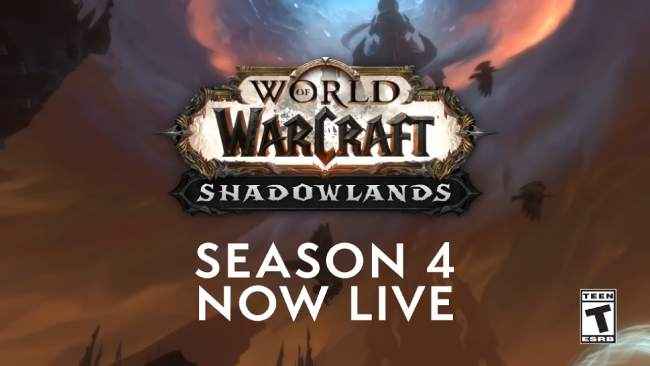 World of Warcraft Shadowlands Season 4 Now Live