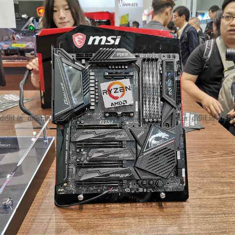 MSI at Computex 2019: X570 series motherboards, GT76 Titan gaming laptop,  P65 Creator laptop and WS65 mobile workstation launched