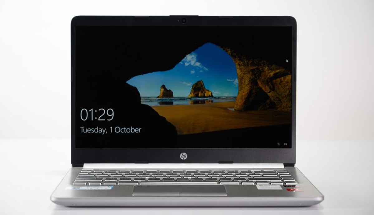 Here is a closer look at the HP 14s dk0093au laptop