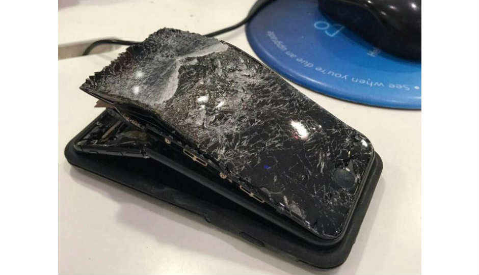 British man claims iPhone 7 exploded after three days of usage