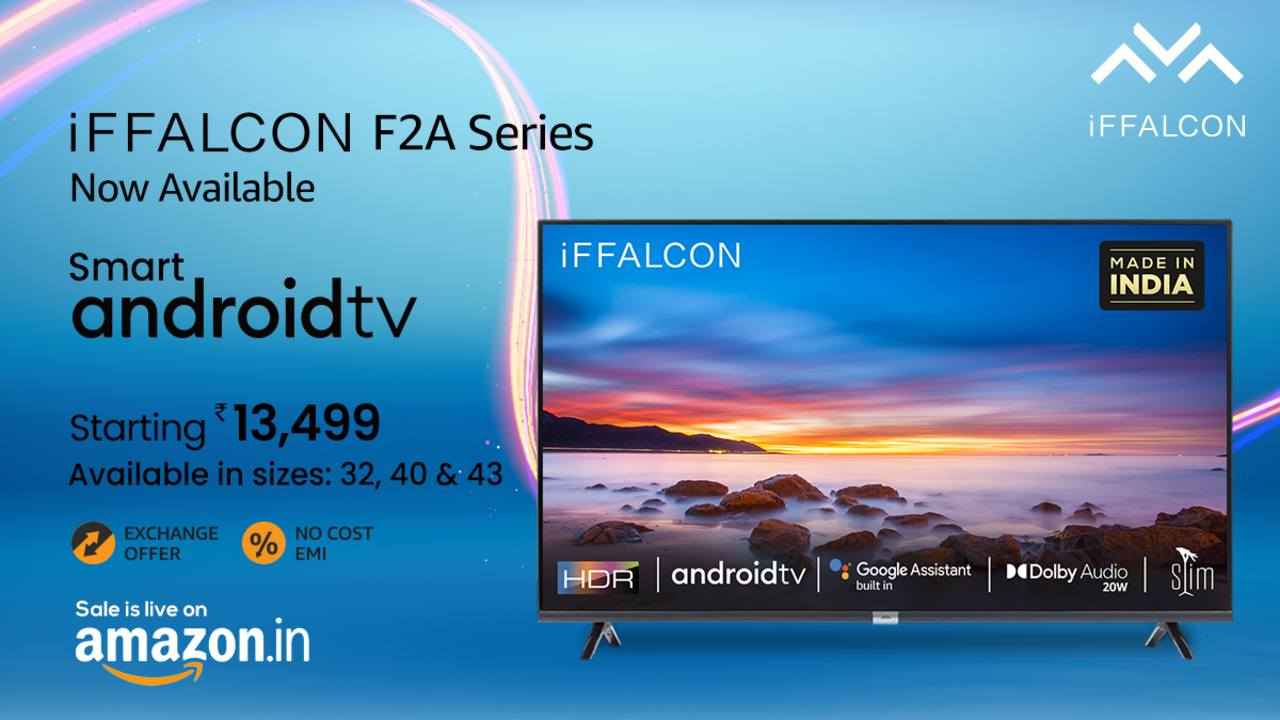 iFFALCON F2A series TVs with Micro Dimming technology launched on Amazon