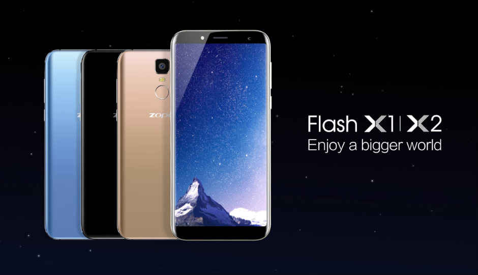 Zopo Flash X1, Flash X2 with 18:9 HD display launched at Rs 6,999, Rs 8,999