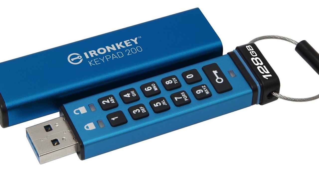 Kingston Announces Hardware-Encrypted IronKey Keypad 200 USB Drive