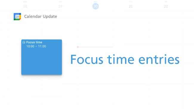 How to schedule a Focus Time on Google Calendar?