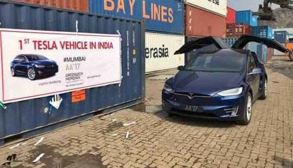 First ever Tesla Model X electric SUV arrives in India