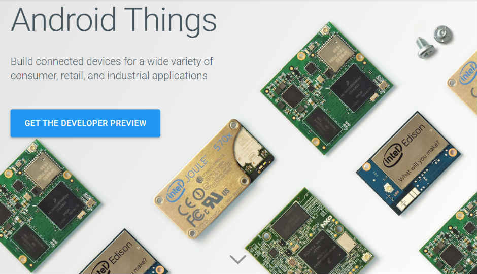 First developer preview of Android Things Console released by Google