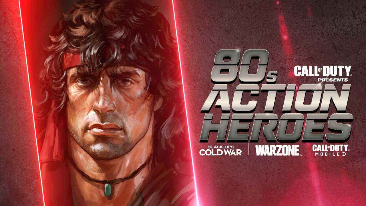 Everything you need to know about the 80s Action Heroes event in Call of Duty: Mobile