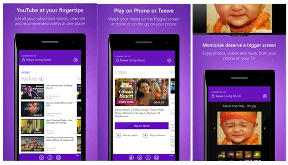 Teewe is now available for Windows Phone Users