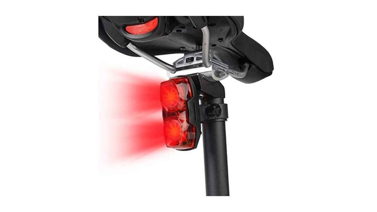 Rechargeable LED tail lights for bicycles