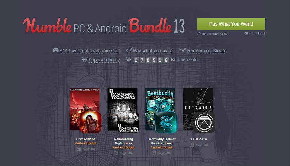 Three games added to the Humble PC and Android Bundle 13