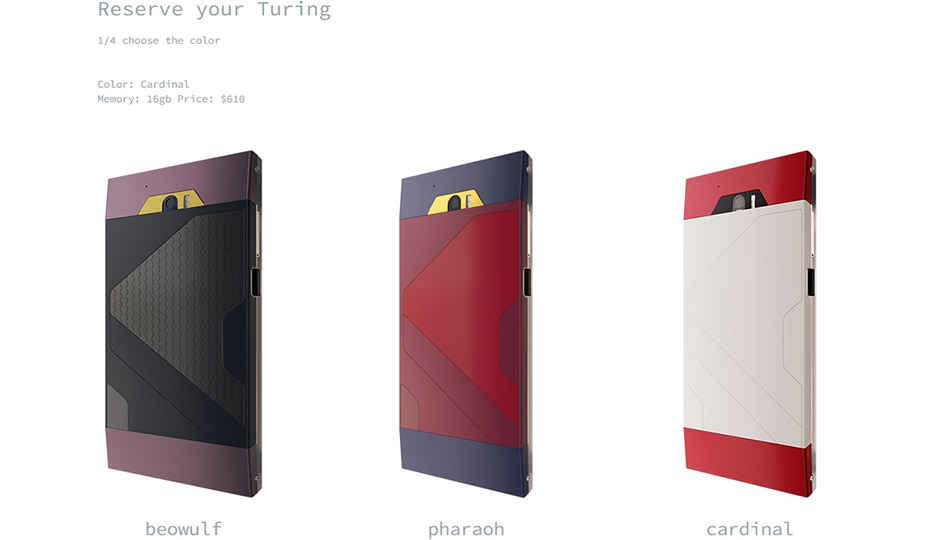 Unhackable Turing Phone up for reservation now