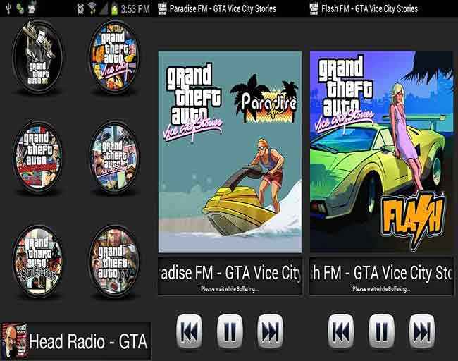 gta vice city mobile original radio stations