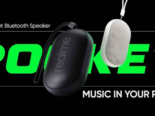 Realme Cobble and Pocket Bluetooth speakers have also been revealed