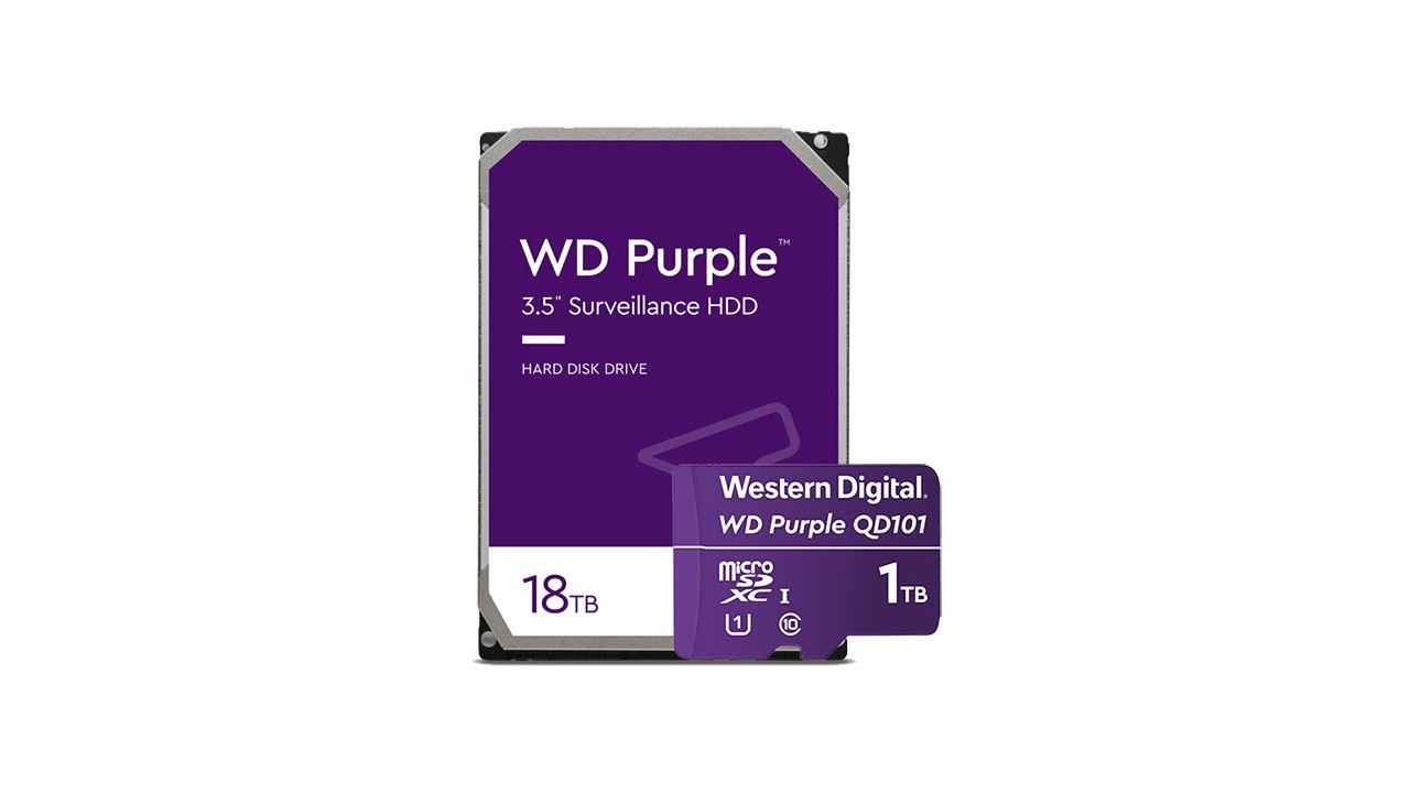 Western Digital Expands WD Purple Smart Video Solutions Portfolio with the introduction of Industry’s Highest Capacity 18TB HDD and 1TB microSD card