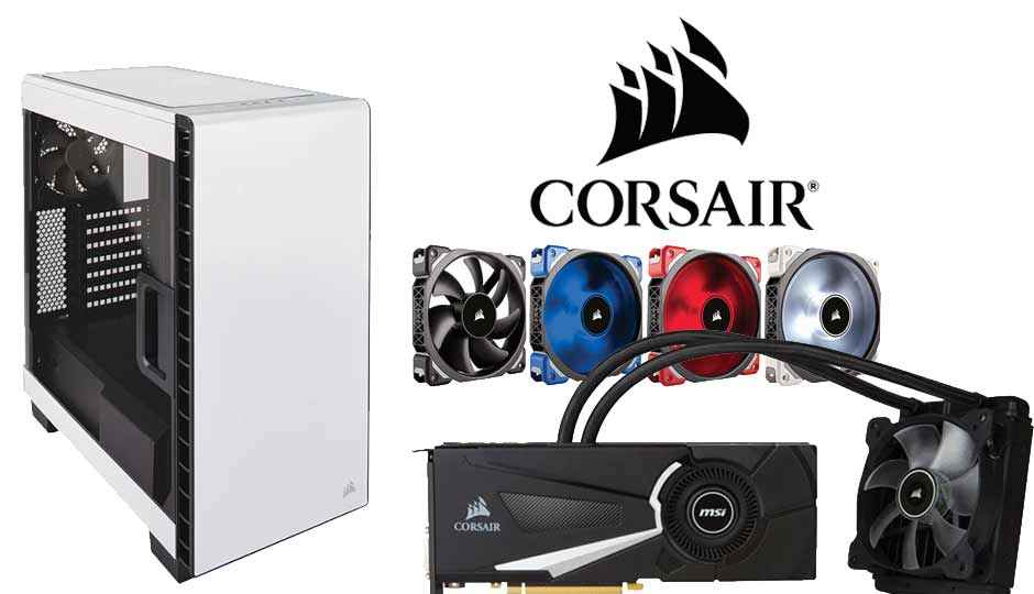 Corsair launches new memory sticks, LED case fans and a white Carbide 400C at Computex 2016