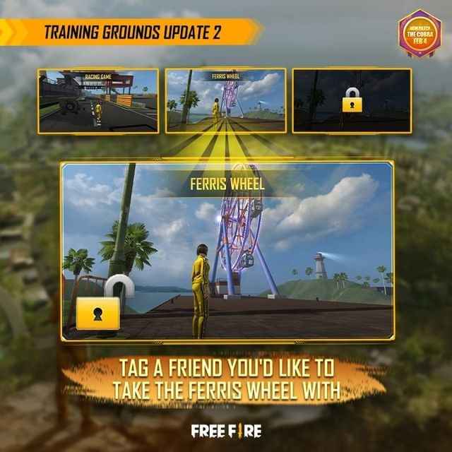 Garena Free Fire's OB26 update will improve the training grounds