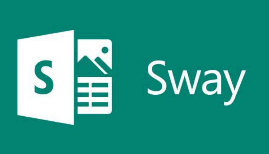 Microsoft announces Sway, a digital storytelling app on Office 2016