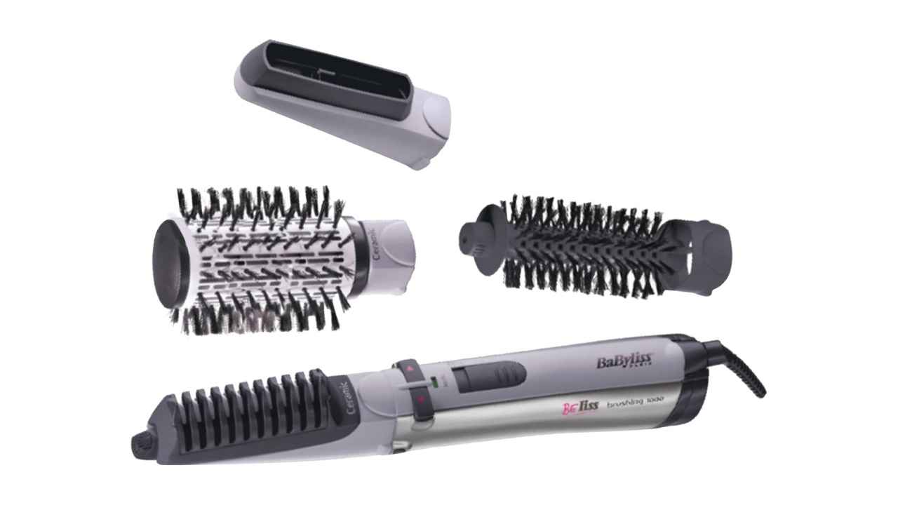 Top air brushes for convenient styling