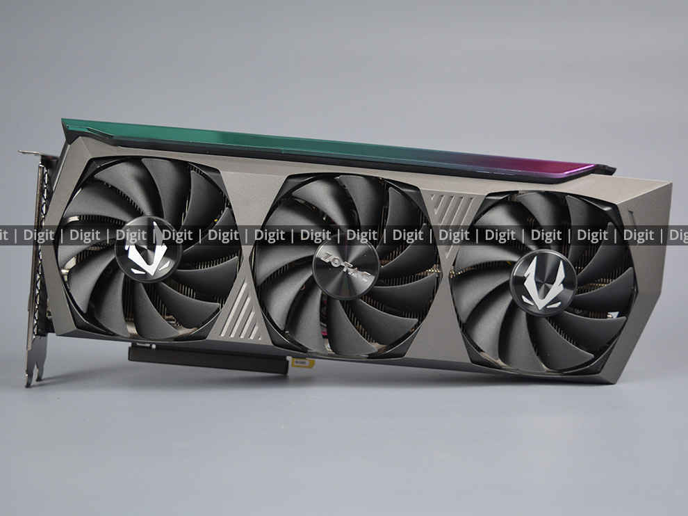 ZOTAC RTX 3080 Ti AMP Holo Front Cooler Design