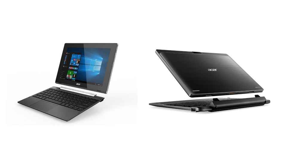 Acer unveils Switch V10, One10 2-in-1 notebooks with Windows 10