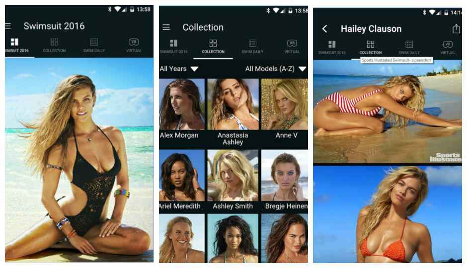 Virtual Reality meets Swimsuit models in Sports Illustrated’s Google Play Store app