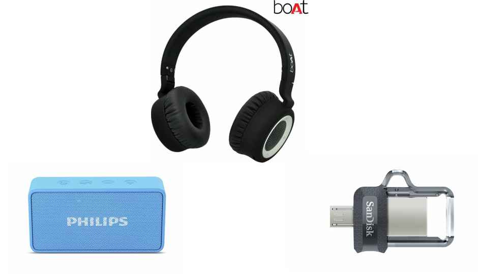 Top tech Deals on Paytm Mall: Discounts on earphones, speakers, flash drives and more