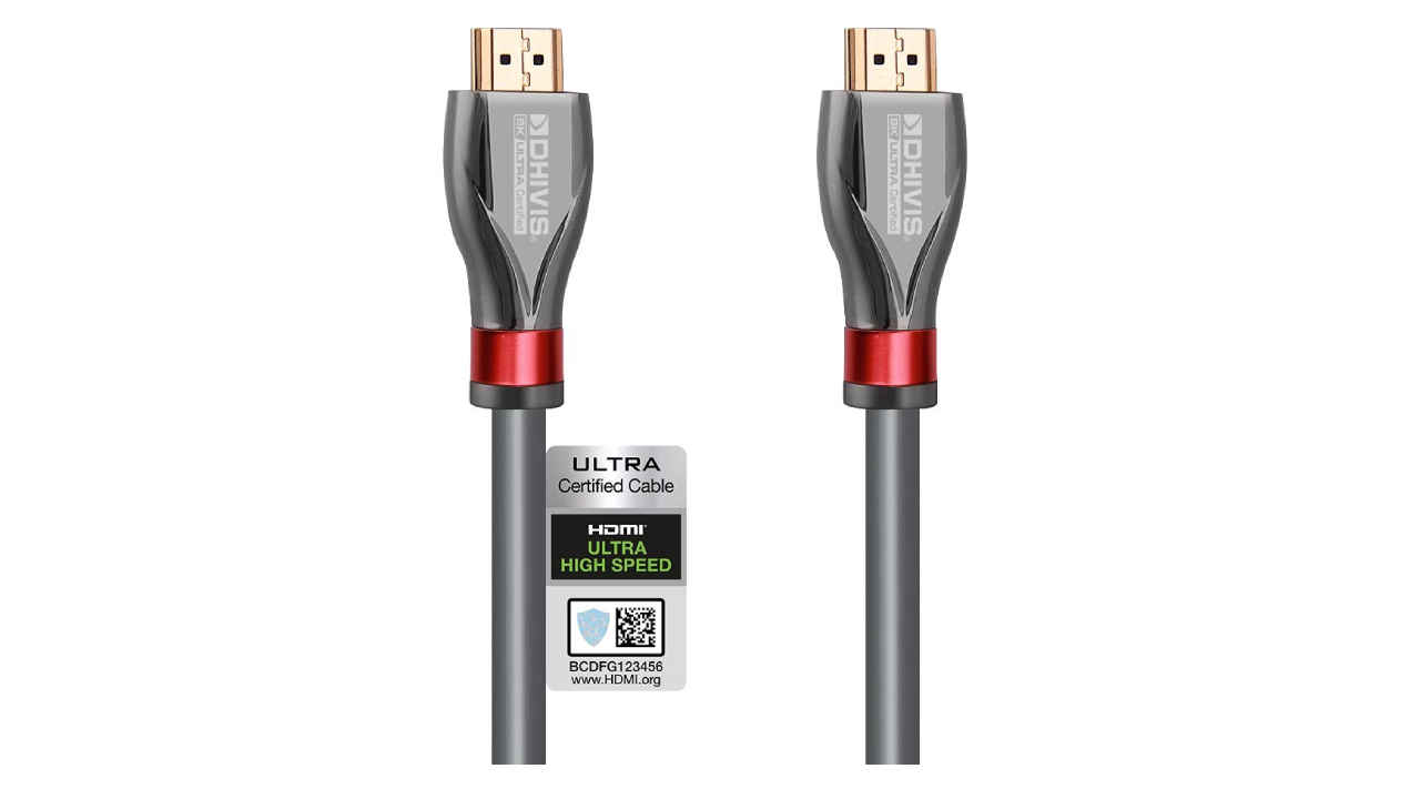 High-speed HDMI 2.1 cables with 48 Gbps bandwidth