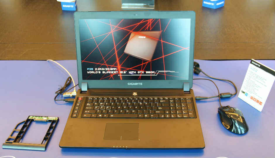 Computex 2015: Gigabyte shows off its new gaming laptops Computex 2015: Gigabyte shows off its new gaming laptops