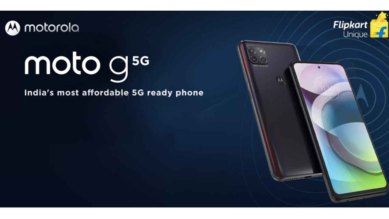 Moto G 5G launching in India on November 30 at 12 PM on Flipkart