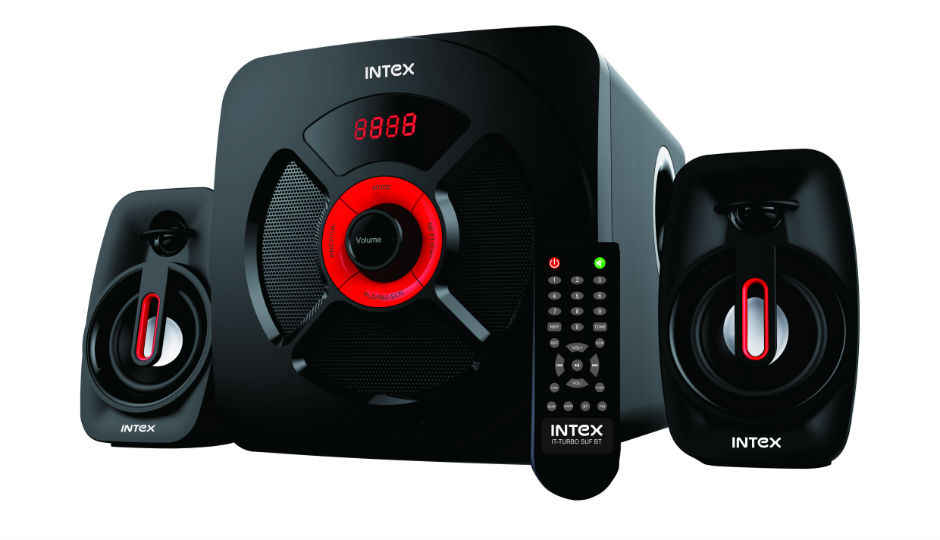 Intex launches the IT Turbo SUF BT 2 1 speakers for Rs 