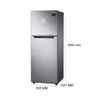 Samsung 253 L 3 Star Frost-Free Double Door Refrigerator (RT28A3453S8/HL)