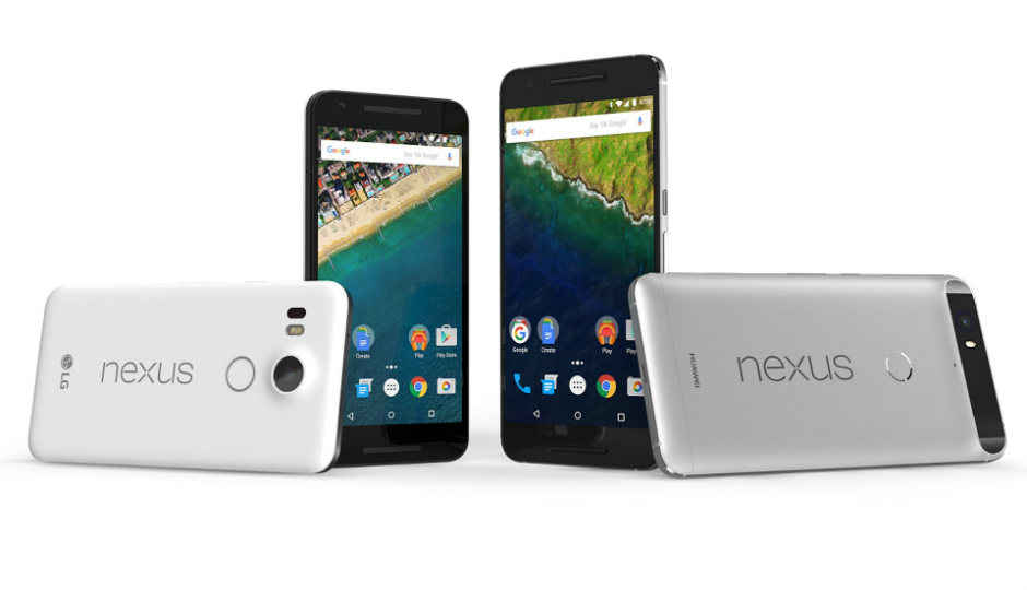 Google launches Nexus 5X and 6P in India, priced Rs. 31,990 onwards