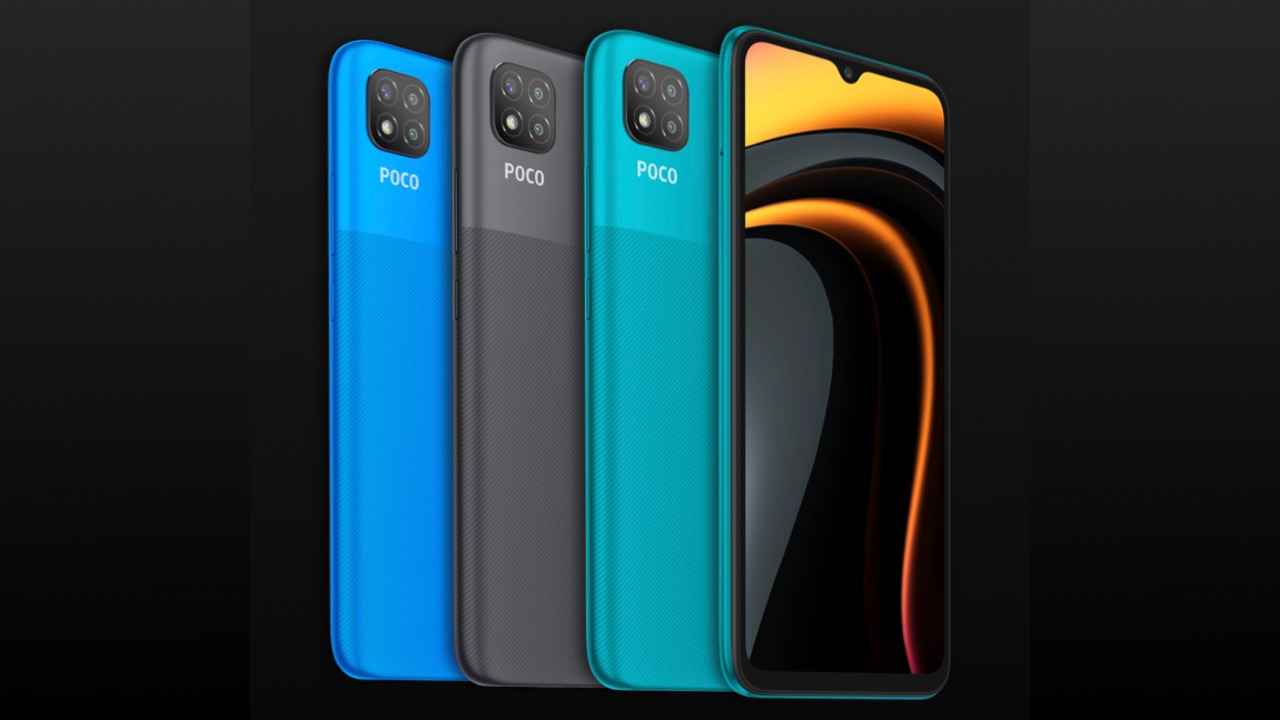 Poco C3 launched as a rebranded Redmi 9C in India: Price, specifications and availability
