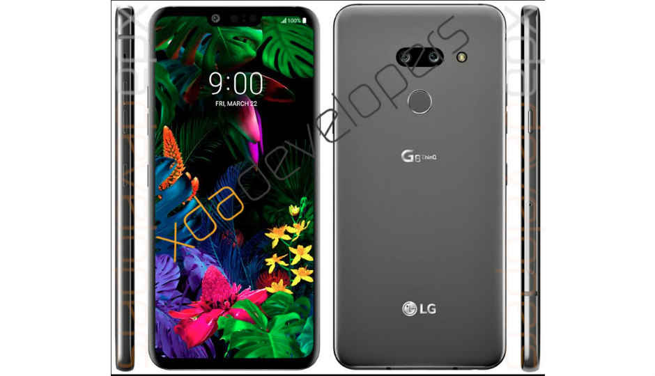 Fresh LG G8 ThinQ renders show notched display, rear dual camera setup