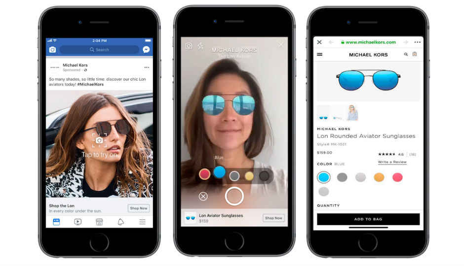 Facebook is testing Augmented Reality based ads in the News Feed