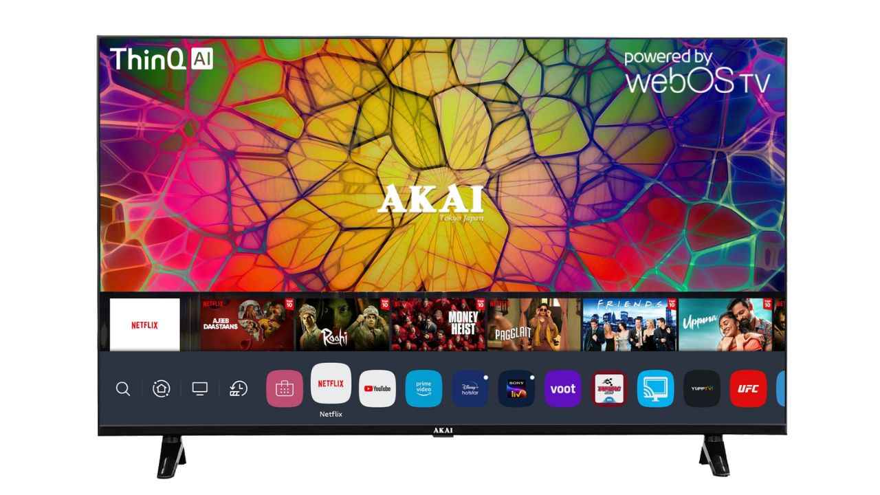 AKAI India Launches WebOS 4K Smart TV Series With 32, 43, 50, And 55-inch Variants