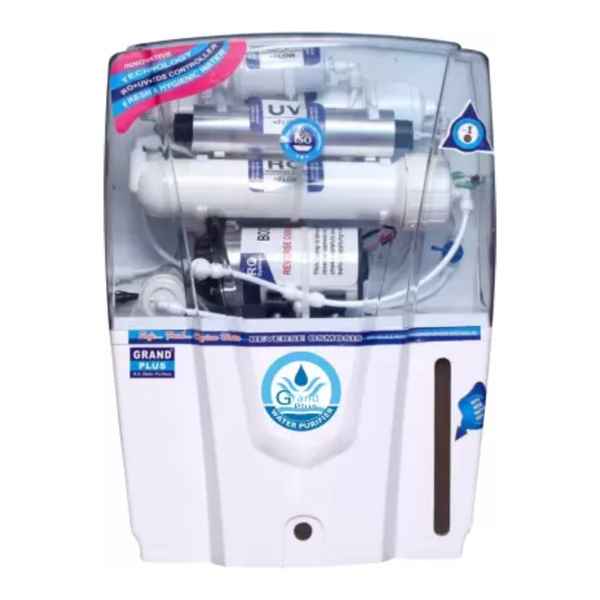 Grand plus AQUA JIO 10 L RO + UV + UF + TDS Water Purifier