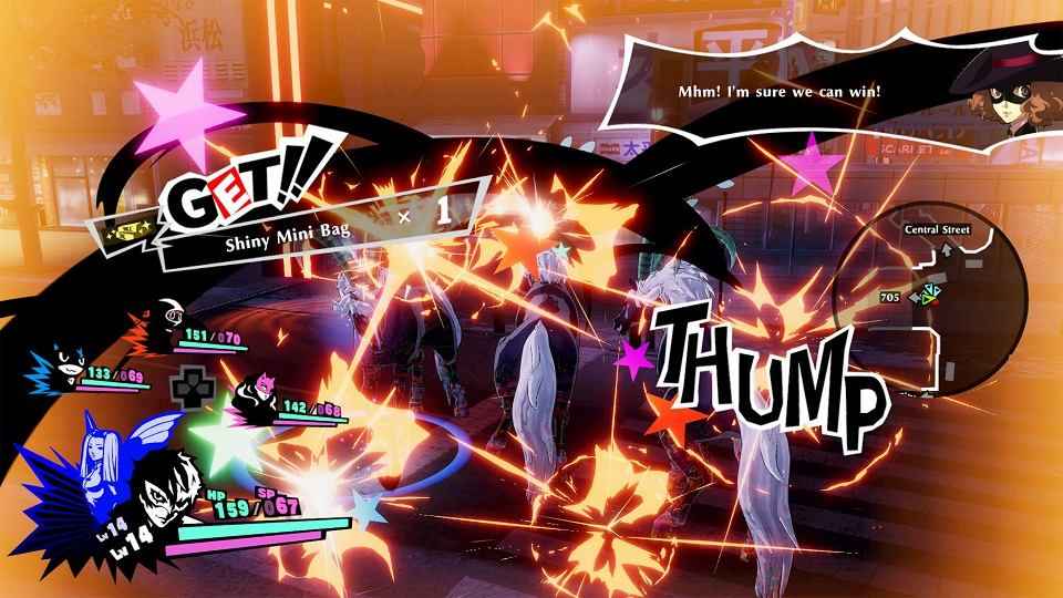 Persona 5 Strikers Gameplay and Combat 