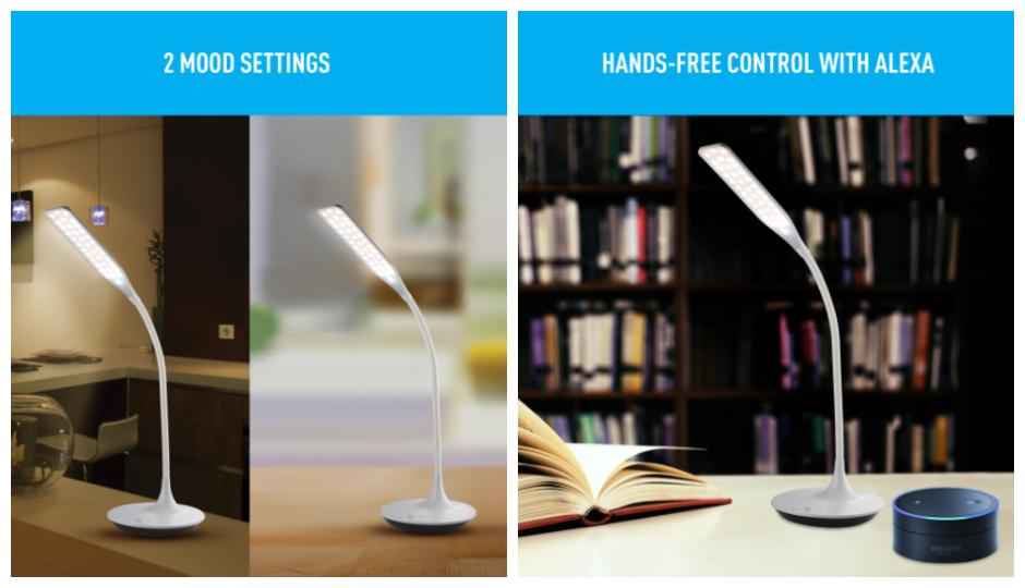 Image result for Syska LED Smart Table Lamp with Amazon Alexa support